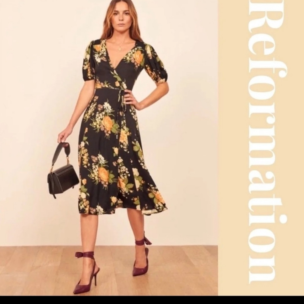 Reformation dress- Augustina size XS (0-2)
